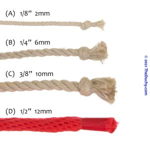 Rope Length & Thickness - TheDuchy