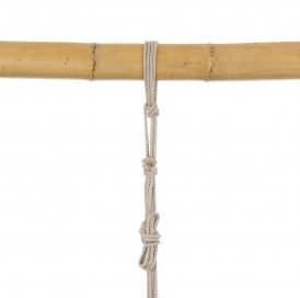 Angle de frottement de la suspension en bambou 1