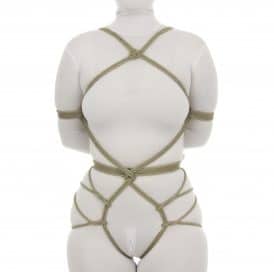 Harnais de corps Diamond Marquise - Avant