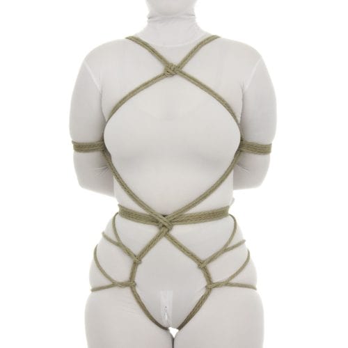 Diamond Marquise Body Harness - Front