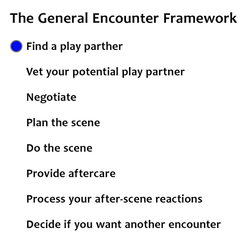 General Encounter Framework - 1 - Find a partner
