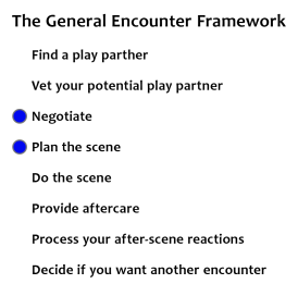 General Encounter Framework - 3 & 4 - Negotiate & Plan