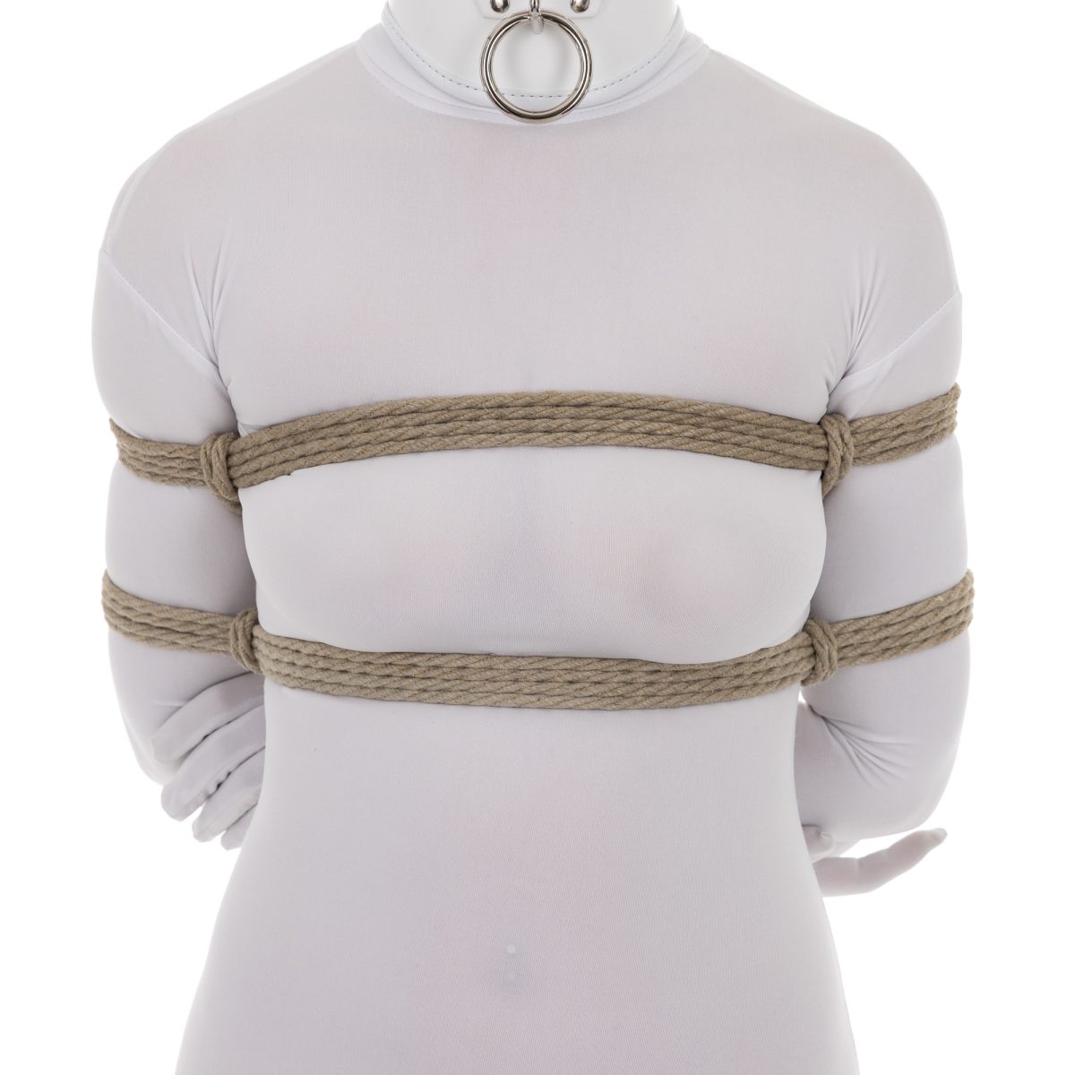 A Gote Shibari Tie (aka "TK") ... A Triple Column Tie